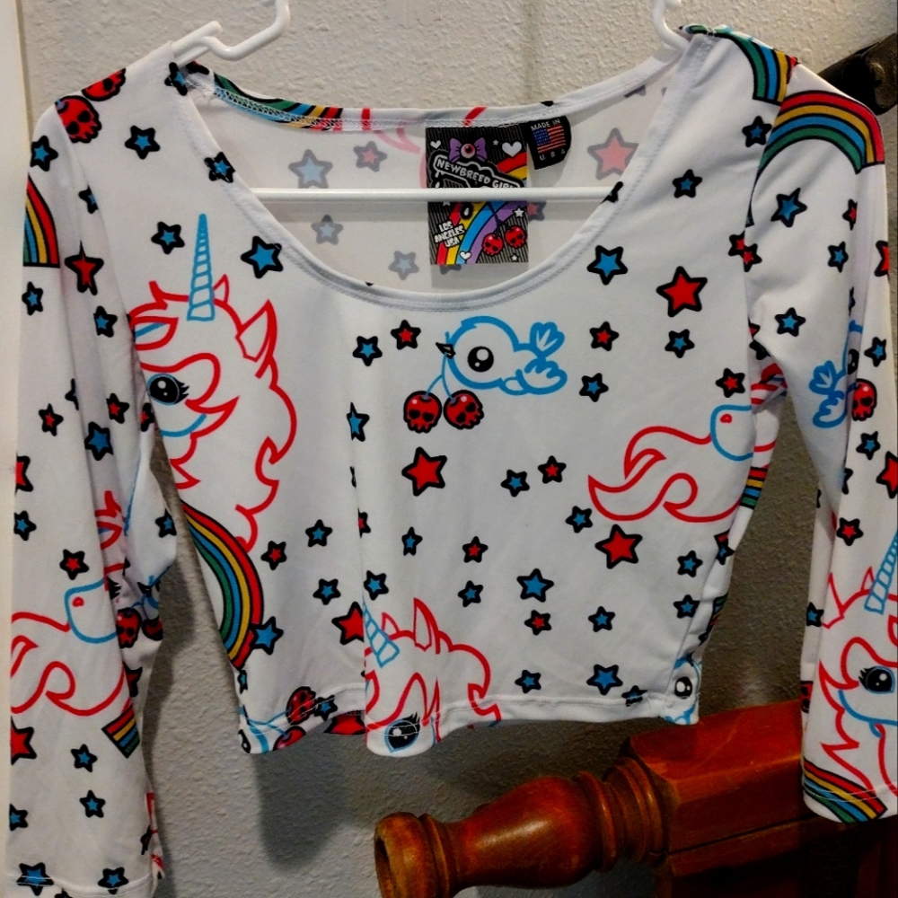 My little pony crop top